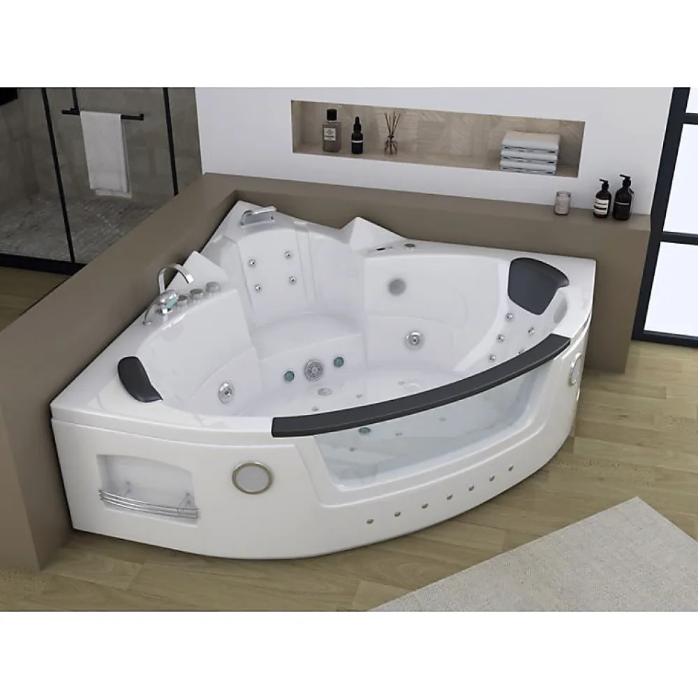 Baignoire Balnéo|Distribain Baignoire balnéo Romantica-S 36 jets Whirlpool