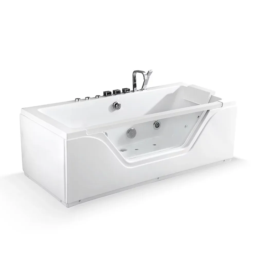 Spalina Baignoire Balnéo Tahiti White Jets, 170x80cm, by