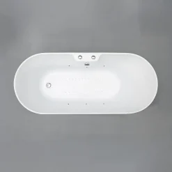 Spalina Baignoire Balnéo Ukio white Bulle 175x75x65cm, by