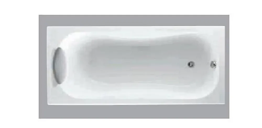 Novellini Baignoire CALYPSO (pieds inclus) - Dimensions : 170 x 75 cm - Couleur BLANC