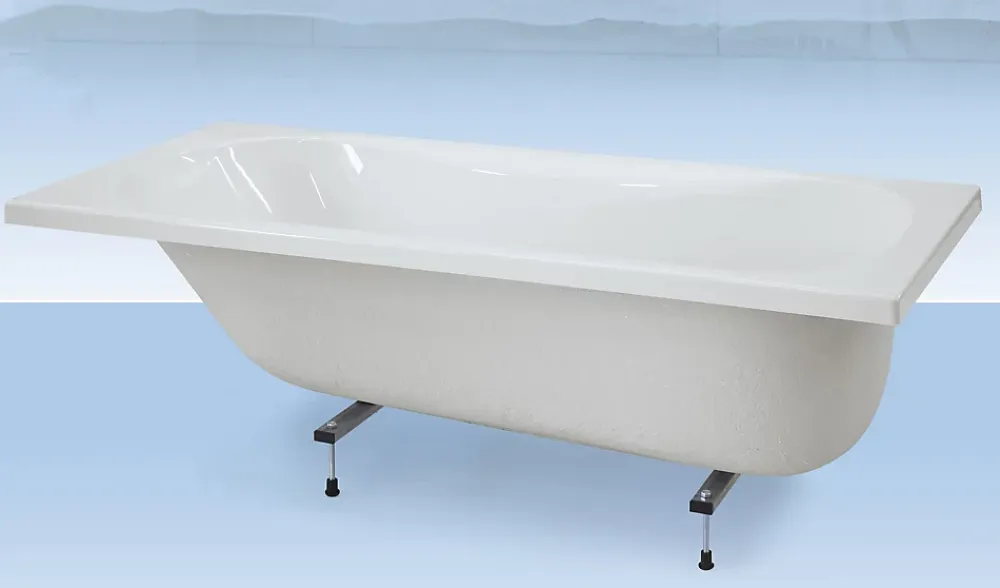 Novellini Baignoire CALYPSO (pieds inclus) - Dimensions : 170 x 70 cm - Couleur BLANC