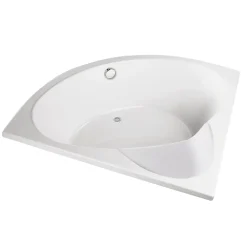 Valentin Baignoire d'angle 140 x 140 cm Aiguebelle sans tablier