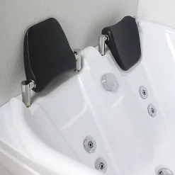 Kiamami Valentina Baignoire D'angle Double Avec Hydromassage Aida Gauche