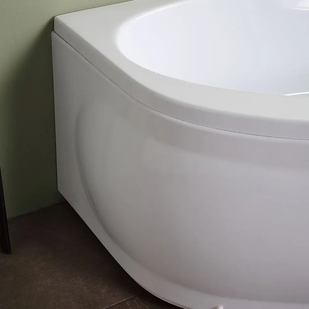 Baignoire Balnéo|Kiamami Valentina Baignoire D'angle Droite Ambra Avec Hydromassage