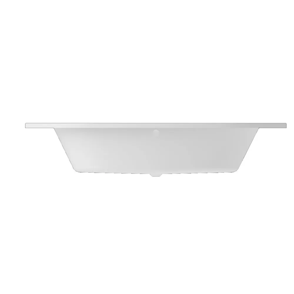 Baignoire D'Angle|GoodHome Baignoire d'angle en acrylique L.140 x l.140 cm blanc, Cavally