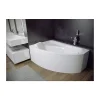 Baignoire Asymétrique|Azura Home Design Baignoire d'angle gauche RIMA avec tablier - 140cm