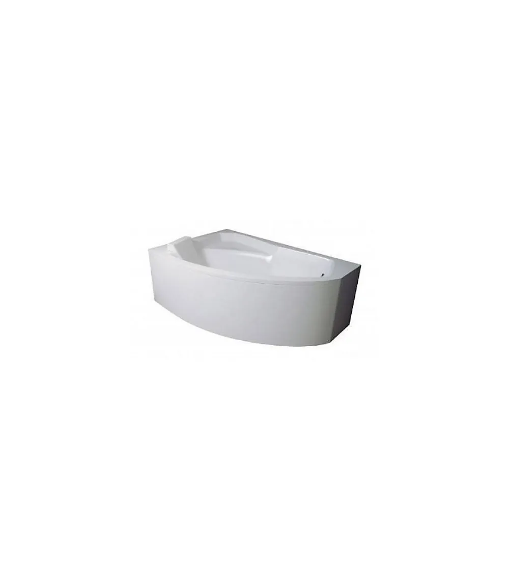 Azura Home Design Baignoire d'angle gauche RIMA avec tablier - 170cm