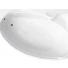 Baignoire Asymétrique|Azura Home Design Baignoire d'angle NOVA Droite avec tablier - 170cm
