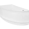 Azura Home Design Baignoire d'angle ORIEGA 150 cm gauche avec tablier