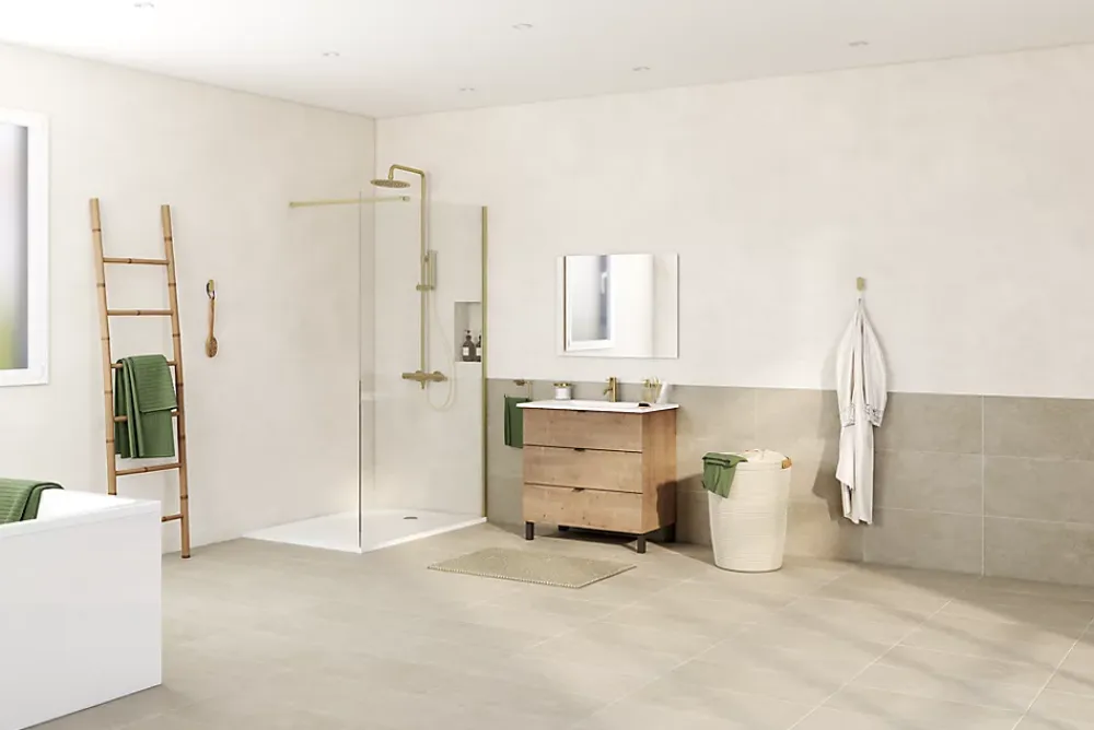 Baignoire Droite|GoodHome Baignoire double 180 x 80 cm Teesta