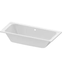 GoodHome Baignoire double en acrylique blanc L.180 x l.80 cm Cavally
