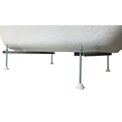 GoodHome Baignoire double en acrylique blanc L.180 x l.80 cm Cavally