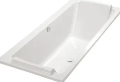 Baignoire Droite|Jacob Delafon Baignoire droite 180 x 80 cm blanc brillant