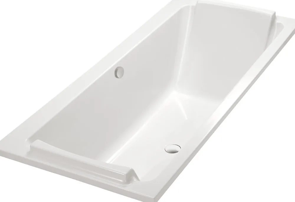 Baignoire Droite|Jacob Delafon Baignoire droite 180 x 80 cm blanc brillant