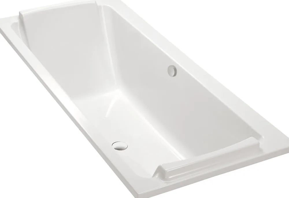Baignoire Droite|Jacob Delafon Baignoire droite 180 x 80 cm blanc brillant