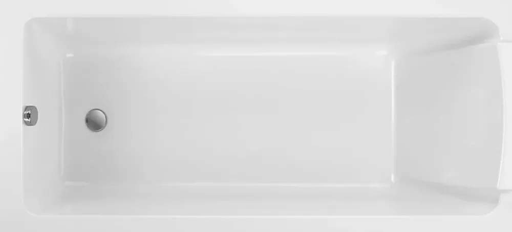 Jacob Delafon Baignoire droite 170 x 75 cm blanc brillant