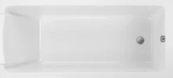 Jacob Delafon Baignoire droite 170 x 75 cm blanc brillant