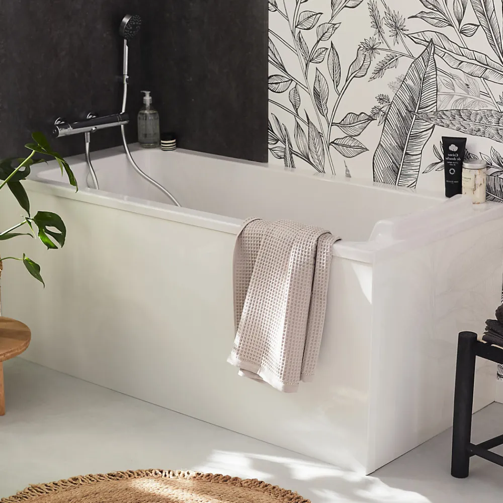 Baignoire Droite|Jacob Delafon Baignoire droite 170 x 70 cm blanc mat