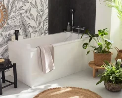 Baignoire Droite|Jacob Delafon Baignoire droite 170 x 70 cm blanc mat