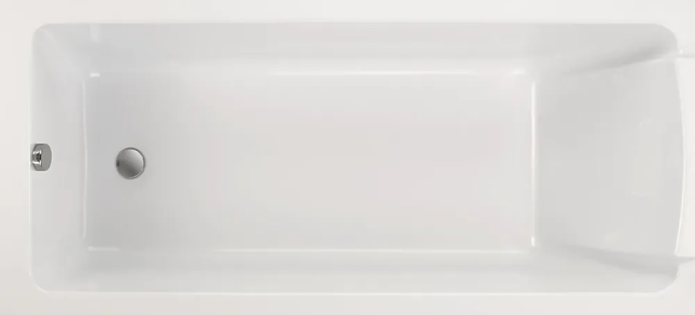 Jacob Delafon Baignoire droite 160 x 70 cm blanc brillant