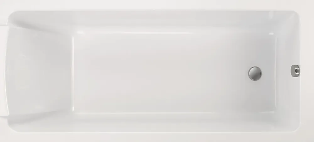Jacob Delafon Baignoire droite 160 x 70 cm blanc brillant