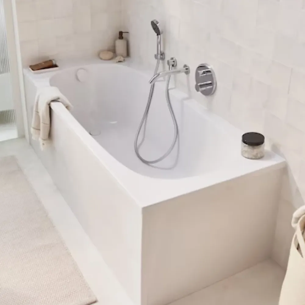 Baignoire Droite|Jacob Delafon Baignoire droite 160 x 70 Bastille blanc brillant