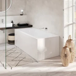 Villeroy & Boch Baignoire droite 180 x 80 VILLEROY ET BOCH Oberon Quaryl