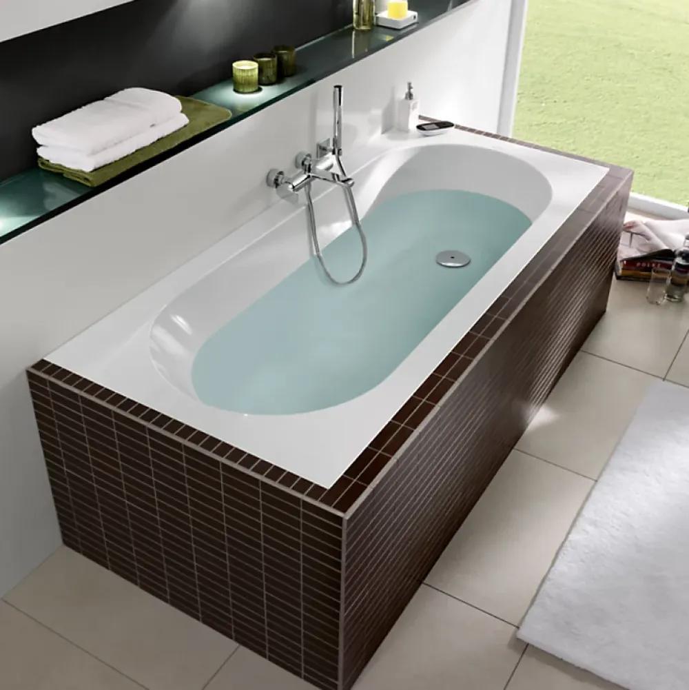 Villeroy & Boch Baignoire droite 170 x 75 VILLEROY ET BOCH Oberon Quaryl