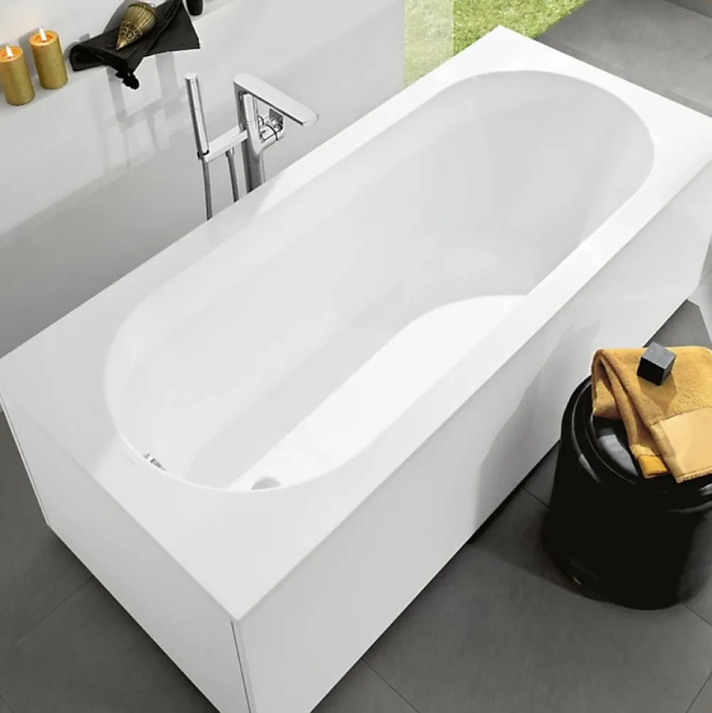 Baignoire Droite|Villeroy & Boch Baignoire droite 170 X 70 VILLEROY ET BOCH Oberon Quaryl
