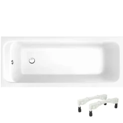 Villeroy & Boch Baignoire droite 170 X 70 VILLEROY ET BOCH Architectura acrylique avec pieds