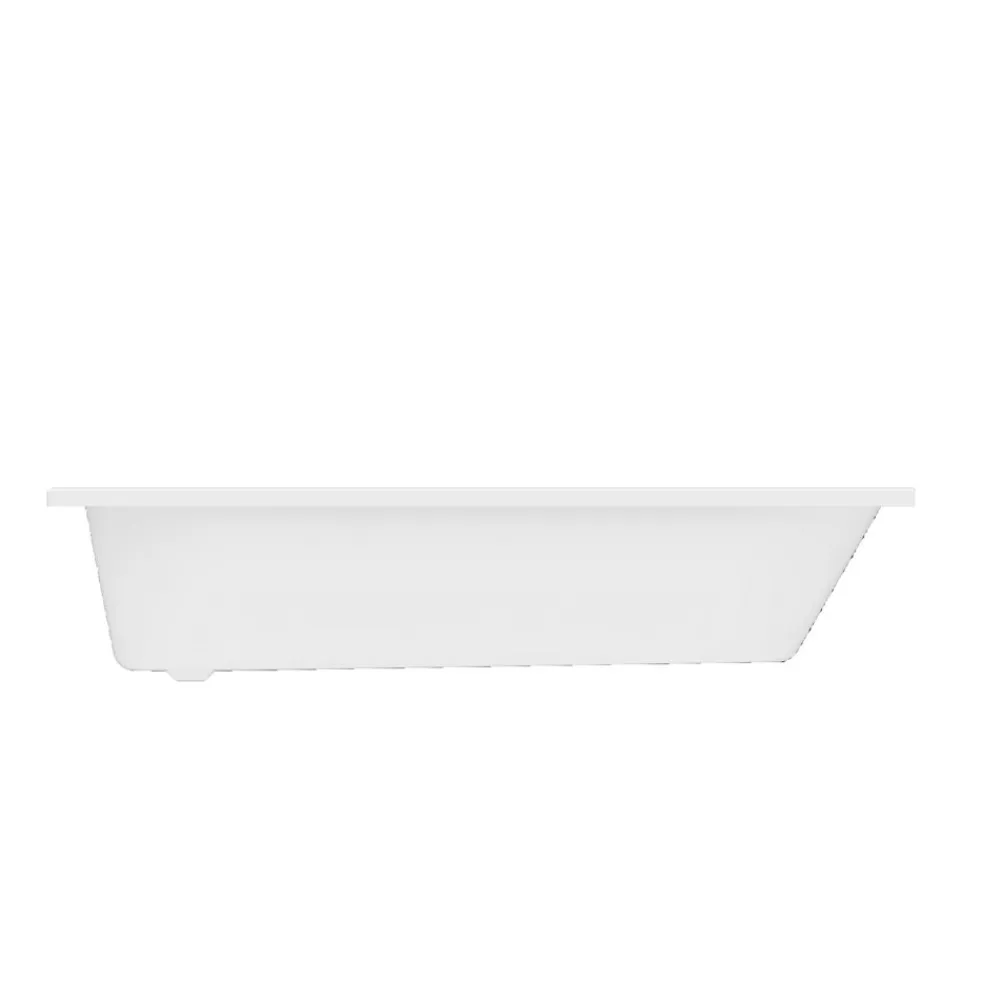Baignoire Droite| Baignoire droite en acrylique L.160 x l.70 cm blanc, Horyn