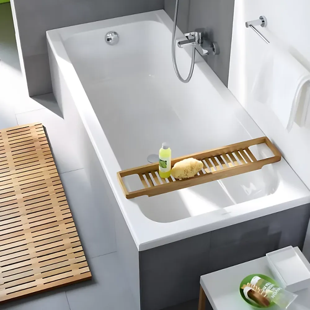 Baignoire Droite|Duravit Baignoire droite 170x75 D-Code bonde au centre