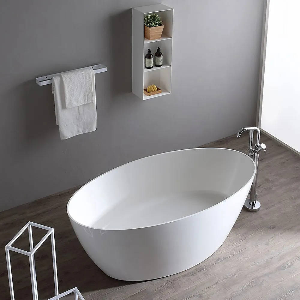 Baignoire Îlot|Kiamami Valentina Baignoire En Résine De Marbre Serena Room Centre