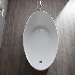 Baignoire Îlot|Kiamami Valentina Baignoire En Résine De Marbre Serena Room Centre
