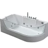 Eliteshopping Baignoire hydromassage Verre Panoramique 170 X 80 cm 6 jets Lotus