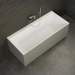 Baignoire Îlot|Spalina Baignoire Ilot Cobalt 170 grise 170x75x56cm, by