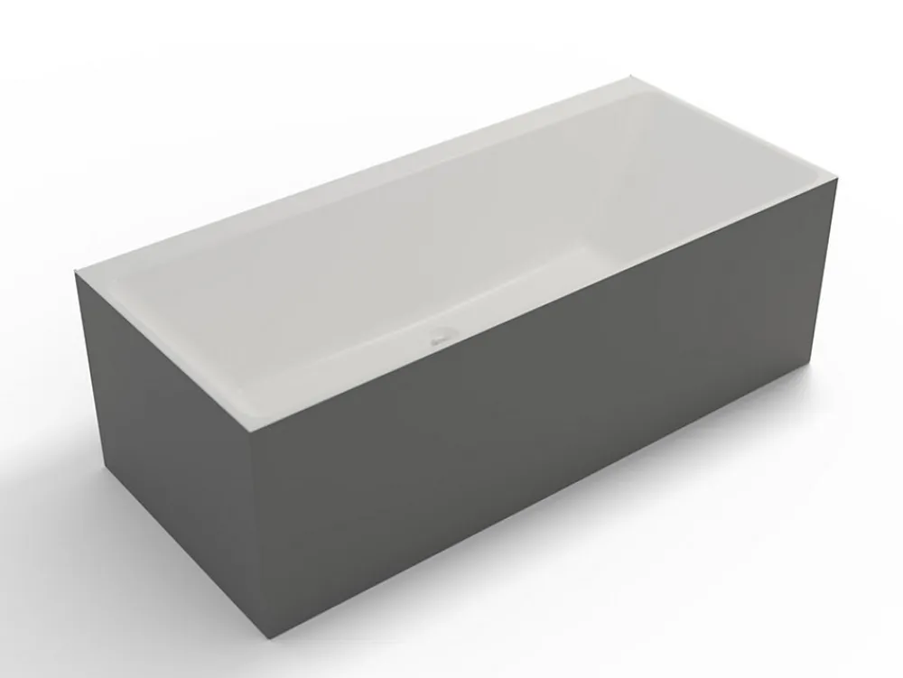 Baignoire Îlot|Spalina Baignoire Ilot Cobalt 170 grise 170x75x56cm, by