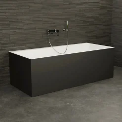 Baignoire Îlot|Spalina Baignoire Ilot Cobalt 170 noire 170x75x56cm, by