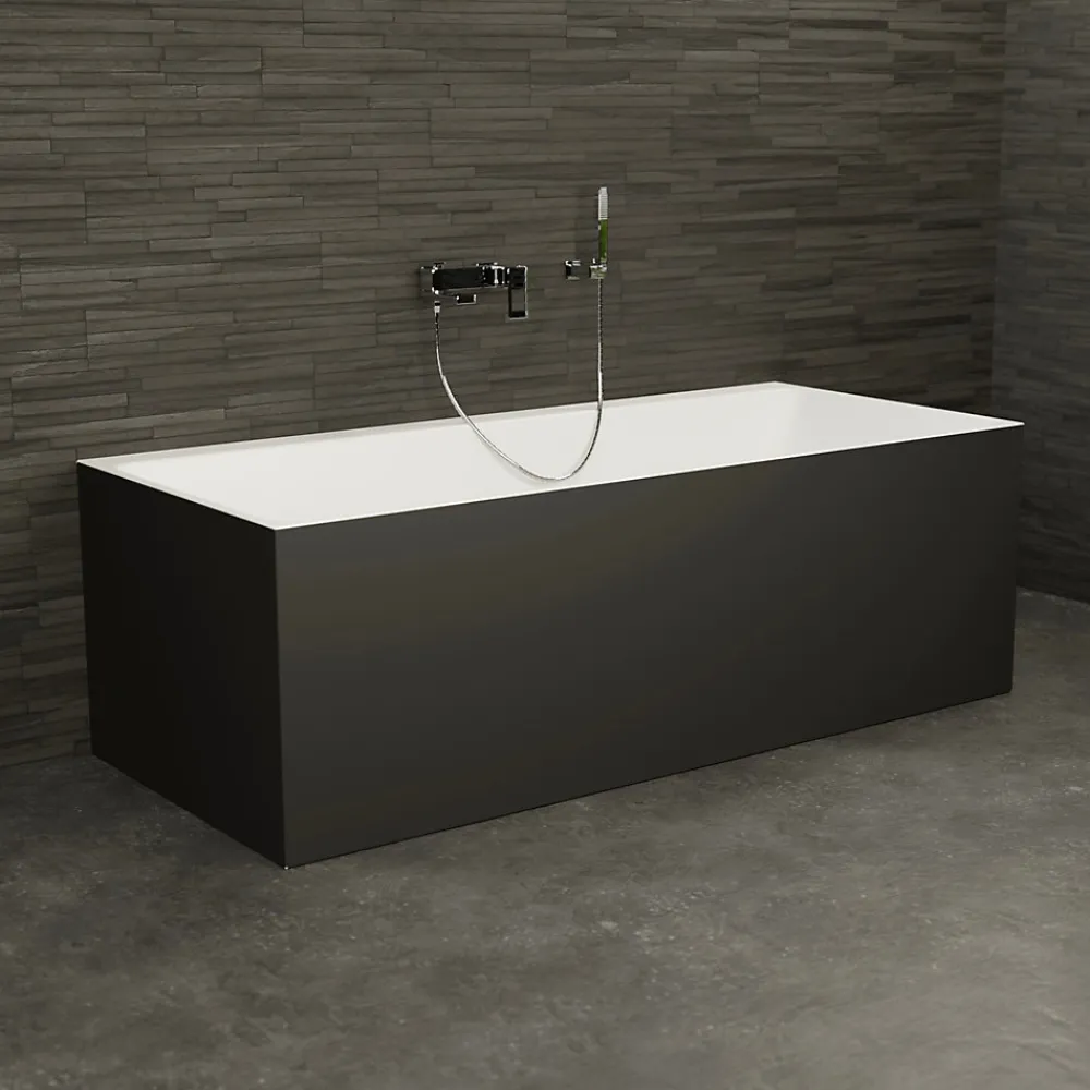 Baignoire Îlot|Spalina Baignoire Ilot Cobalt 170 noire 170x75x56cm, by