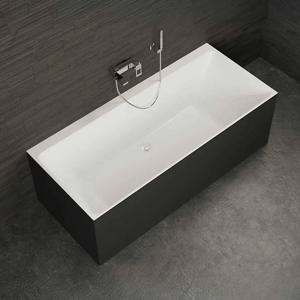 Baignoire Îlot|Spalina Baignoire Ilot Cobalt 170 noire 170x75x56cm, by