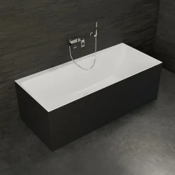 Baignoire Îlot|Spalina Baignoire Ilot Cobalt 170 noire 170x75x56cm, by