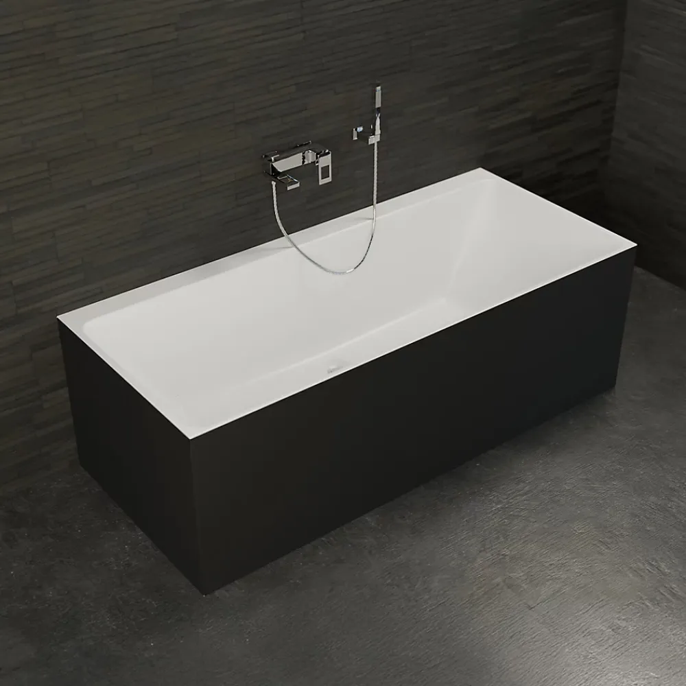 Baignoire Îlot|Spalina Baignoire Ilot Cobalt 170 noire 170x75x56cm, by