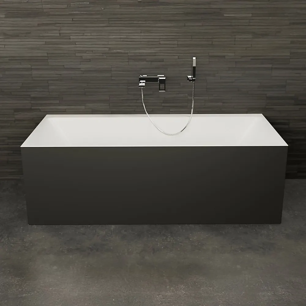 Baignoire Îlot|Spalina Baignoire Ilot Cobalt 170 noire 170x75x56cm, by