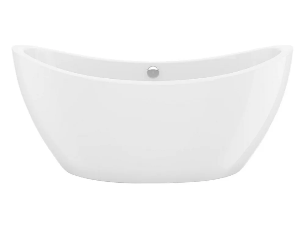 Baignoire Îlot|Vente-unique Baignoire îlot design blanche - 225L - 170 x 83 x 77cm - ALDA