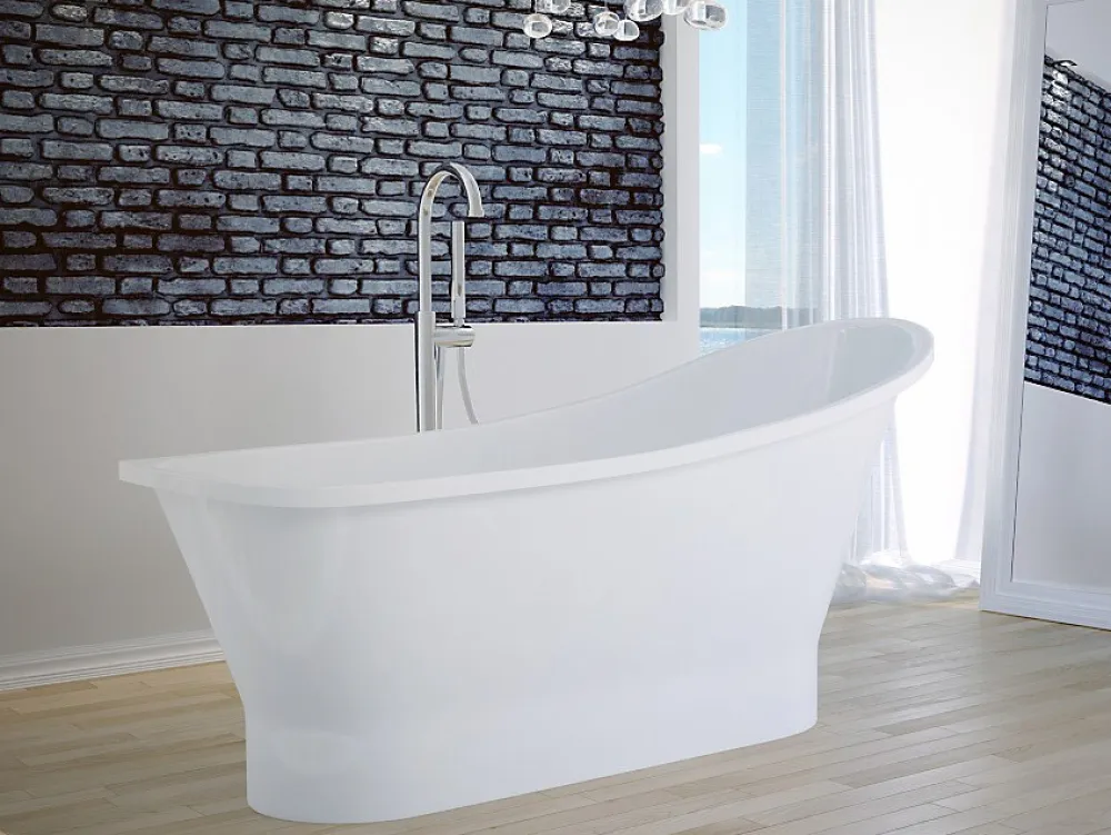 Baignoire Îlot|Azura Home Design Baignoire îlot GLORIA - 160 x 68 cm