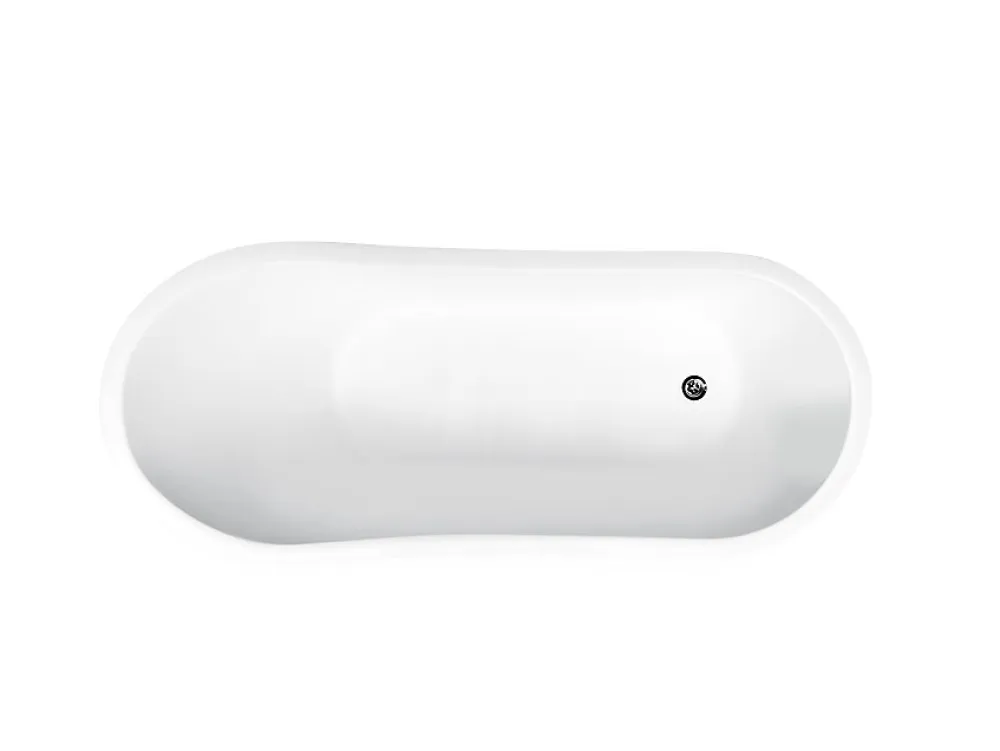 Baignoire Îlot|Azura Home Design Baignoire îlot GLORIA - 160 x 68 cm