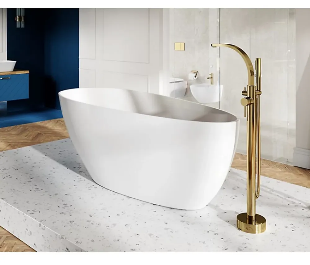 Azura Home Design Baignoire îlot GOYA - 142 x 62 cm