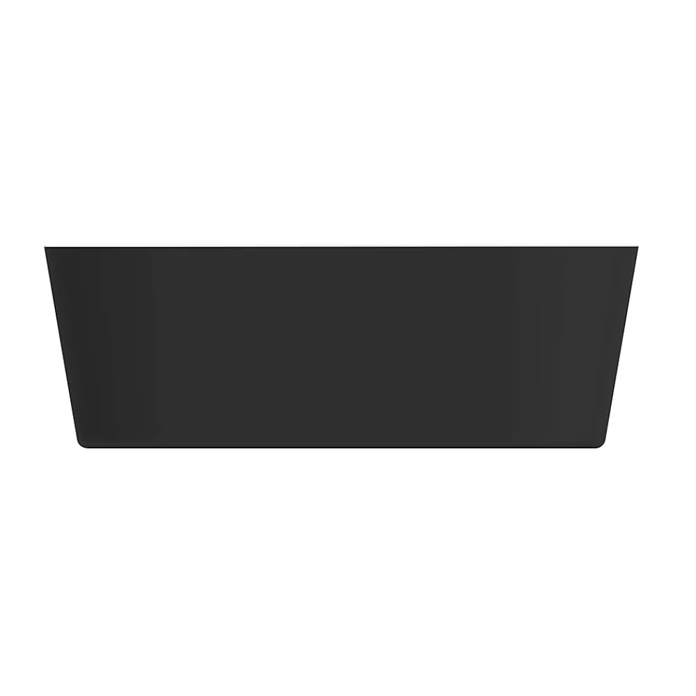 Baignoire Îlot|GoodHome Baignoire îlot Huron L. 170 cm x l. 75 cm noir