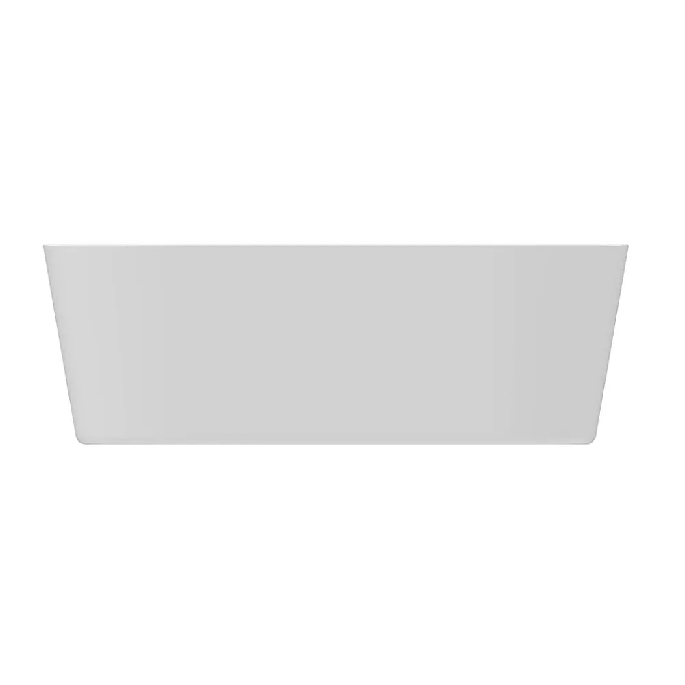 Baignoire Îlot|GoodHome Baignoire îlot Huron L. 170 cm x l. 75 cm blanc