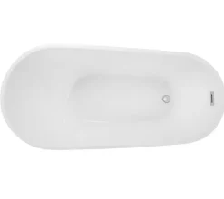 Baignoire Îlot|Azura Home Design Baignoire îlot MELODY 80 cm - 150 x 80 cm